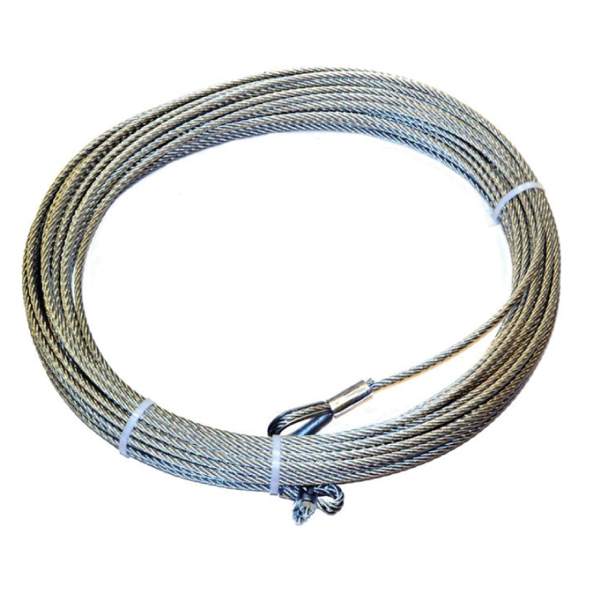  Cable de acero para wincha 30 mts 8 mm 